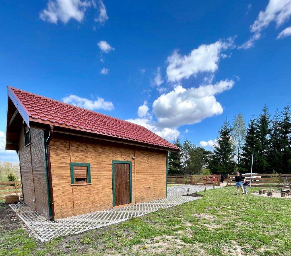 Zielona Chatka Nad Sapina Pozezdrze Bagian luar foto
